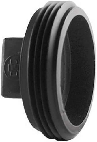 2.5 x 2.5 in. MPT to MPT Pipe Plug, Black in Saudi Arabia