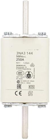 3NA الجهد المنخفض FUSE NH1-250A CORE (3NA3144) | 3na3144 in Saudi Arabia