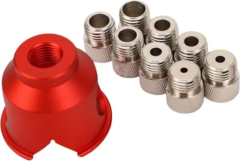 Woodworking Vertical Hole Punch Locator Vertical Hole Positioner with 8 Drill Bushings 3-10mm for Straight Holes Woodworking Projects in Saudi Arabia