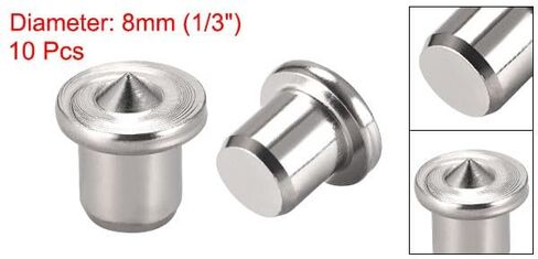 #US 10Pcs 8mm Drill Center for Dowel and Tenon Wooorking Centering Tool in Saudi Arabia