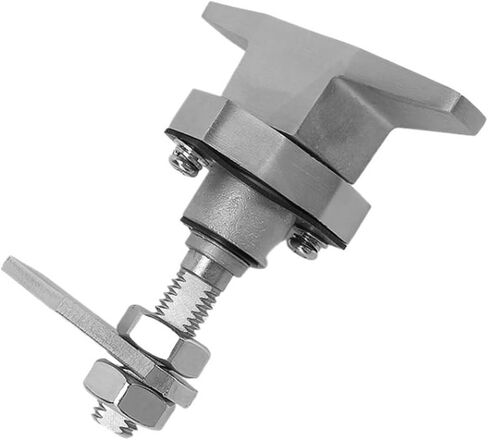 Black T Shape Handle Lock Equipment Telescopic Door Locks Telescopic Switch Industrial Cabinet Lock MS309-2 1Pcs(Zinc Alloy) in Saudi Arabia
