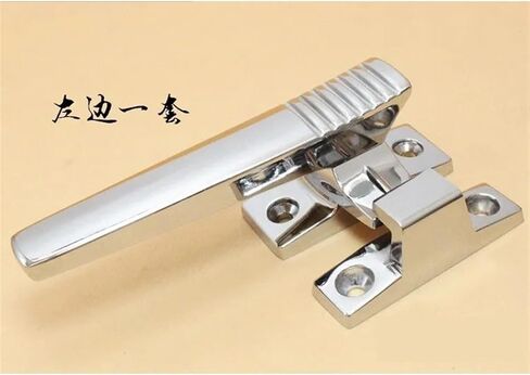 Linkage Lever Door Handle Steam Box Hinge Oven Lock Cold Store Cabinet Kitchen Freezer Incubator Case Cookware Repair Part 1Pcs(Right) in Saudi Arabia