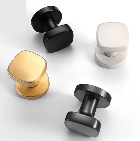 Black Hidden Door Lock Keyless Lock Single-Side Door Handle Pantry Door Lock Gold Pocket Door Lock Hardware 1Pcs(Pearl Black) in Saudi Arabia