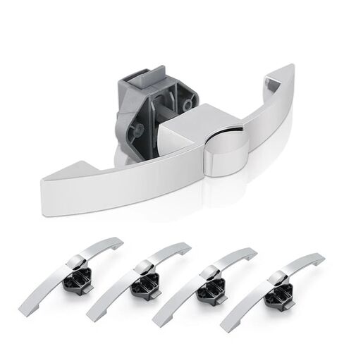 Camper Car Push Button Lock Lock Lock بدون مفتاح RV Caravan Boat Motor Cabinet مقبض مقبض أقفال الأثاث الأثاث مقبض الأجهزة 5pcs (10 Pearl Nickel 160) in Saudi Arabia