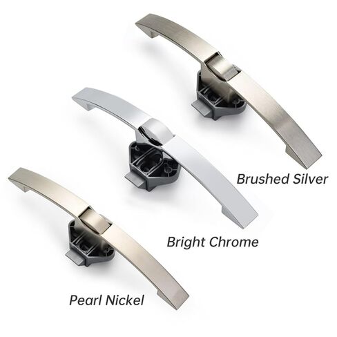 Camper Car Push Button Lock Lock Lock بدون مفتاح RV Caravan Boat Motor Cabinet مقبض مقبض أقفال الأثاث الأثاث مقبض الأجهزة 5pcs (10 Pearl Nickel 160) in Saudi Arabia