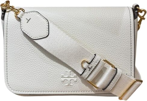 Tory Burch Women's Thea Denim Flap Crossbody Shoulder Bag (Denim/Tory Navy) in Saudi Arabia