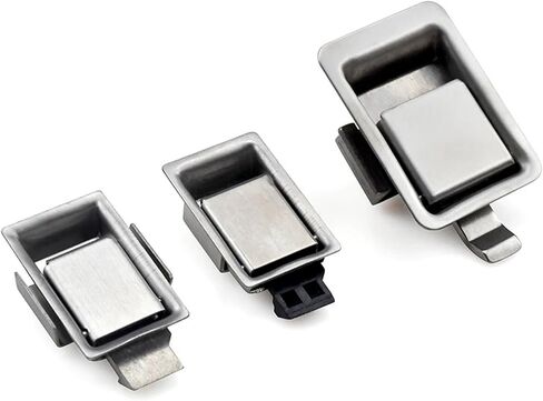 XK108 RV Mini Stainless Steel Cabinet Door Impact Close Handle Panel Lock 1Pcs(XK108) in Saudi Arabia