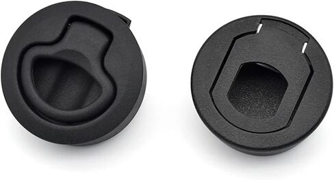XK246-81 Unlock Plastic Black Red Blue White Circular Pull Ring Lock 1Pcs(XK246-61B) in Saudi Arabia