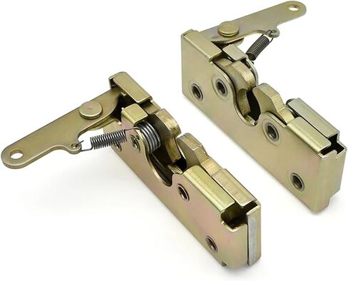 XK701-2 Carbon Steel لوحة جلفن RV Camping Cover Cover Cover Latch Quick Rotary Latch 1PCS (XK701-2Z) in Saudi Arabia