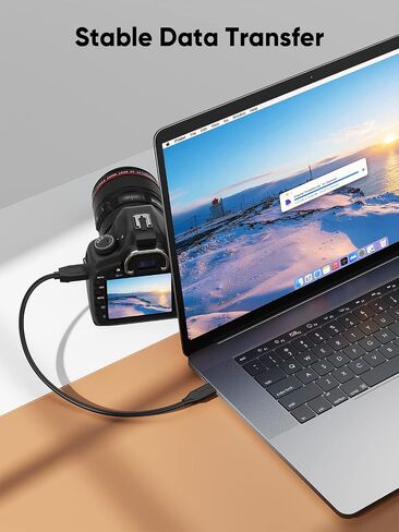 Cablecreation 1ft USB C إلى كبل Micro B ، 10 جيجابت في الثانية من محرك الأقراص الصلبة الخارجي 10 جيجابت في الثانية ، USB 3.1 من النوع C إلى Micro B من أجل iPhone 15،16 ، Seagate WD Westgate جواز السفر ، MacBook Pro/Air ، iPad/tablet ، Black in Saudi Arabia