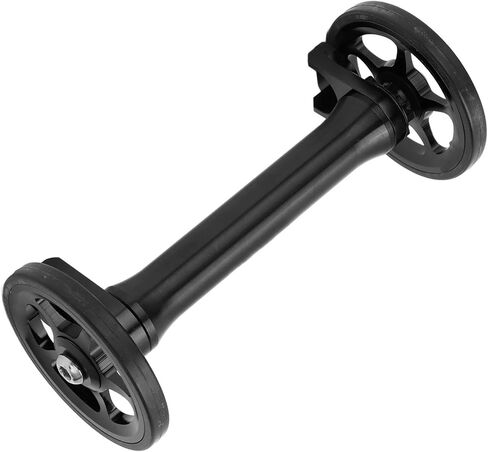 Dilwe Easy Wheels Extension Bar, Easy Wheel Extension High Strength Lightweight Telescopic Folding Extension Rod for Brompton 3sixty(black) in Saudi Arabia