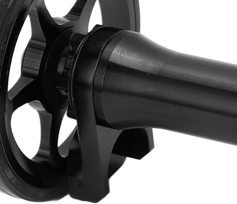 Dilwe Easy Wheels Extension Bar, Easy Wheel Extension High Strength Lightweight Telescopic Folding Extension Rod for Brompton 3sixty(black) in Saudi Arabia