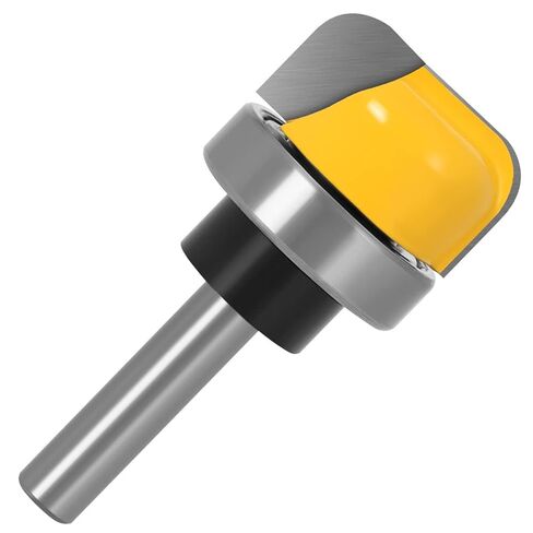 1-1/8 بوصة قطره القالب التوجيه بتات 1/4 بوصة شانك 1pcs in Kuwait