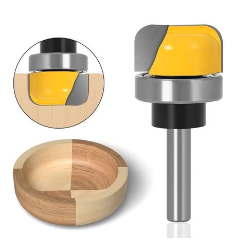 1-1/8 بوصة قطره القالب التوجيه بتات 1/4 بوصة شانك 1pcs in Kuwait