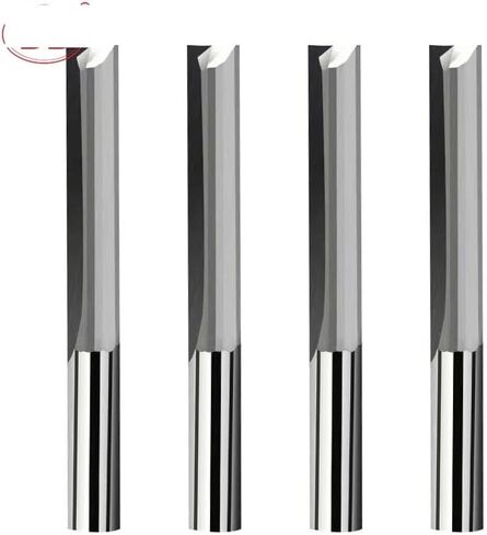 2 flutes slot slot tungsten carbide carbide 4 6mm 8mm 6mm stank router bit tool 1pcs (اللون: 5x25 ، الحجم: 2F) in Saudi Arabia