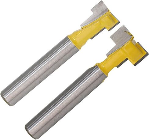 جهاز التوجيه T-slot لـ 1/4 Hex Bolt 8mm 1/4 Shank 2PCs (الحجم: 8 مم) in Saudi Arabia