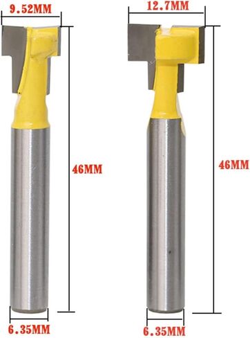 جهاز التوجيه T-slot لـ 1/4 Hex Bolt 8mm 1/4 Shank 2PCs (الحجم: 8 مم) in Saudi Arabia