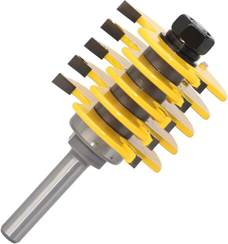 Adjustable Box Finger Joint Bits Tools with 5 Individual Finger 8mm 1/2 Inch 1Pcs (Size : 35mm) in Saudi Arabia