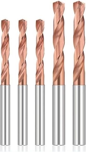 الحفر 5D Tungsten الصلب كربيد الحفر بتات المطلية لآلة العمل المعدنية 1pcs (3.3 مم) in Kuwait