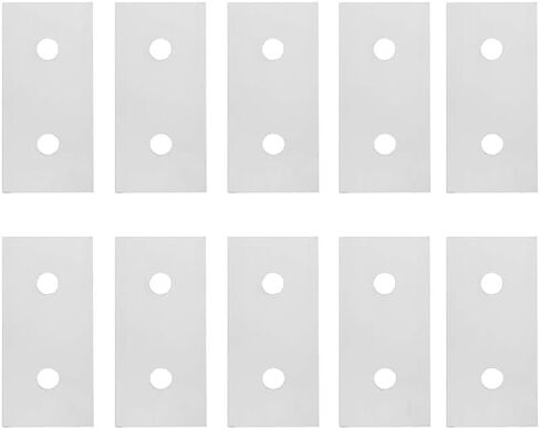 2 ثقب | صفيحة انضمام مستقيم شقة | الألومنيوم | 10 سلسلة (10pcs) متوافقة مع 80/20 4107 1 بوصة ملامح بثق الألومنيوم الكسرية in Saudi Arabia