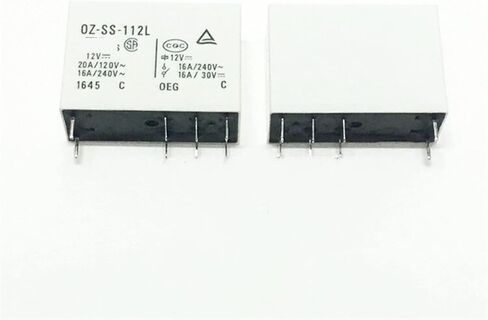 EVURU 5PCS RELAY OZ-SS-112L OZ-SS-124L OZ SS 112L OZ-SS-112L1 OZ-SS-124L 16A/240VAC 12V/24V 8PIN RELAY HIGH in Saudi Arabia