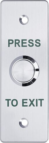 ادفع إلى زر الخروج ， 12V DC Push to Exit Switch مع مصباح LED ، IP67 مقاوم للماء ، مخرجات NC/NO/COM ، جهاز طلب التثبيت السطحي لأنظمة التحكم في الوصول (115x40-A) in Kuwait