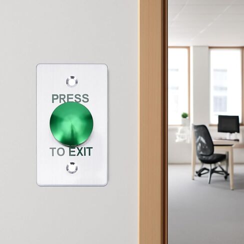 ادفع إلى زر الخروج ， 12V DC Push to Exit Switch مع مصباح LED ، IP67 مقاوم للماء ، مخرجات NC/NO/COM ، جهاز طلب التثبيت السطحي لأنظمة التحكم في الوصول (115x40-A) in Kuwait
