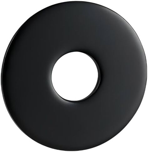 60 PCS #8 غسالات مسطحة غير قابلة للصدأ ، 3/4 "OD ، 18-8 (304) غسالات الحاجز المعدني M4 من الفولاذ المقاوم للصدأ للبراغي والبراغي ، والتشطيب المطلي بالزنك الأسود ، وغسالة إصلاح كبيرة للاستخدام المنزلي والصناعي in Saudi Arabia