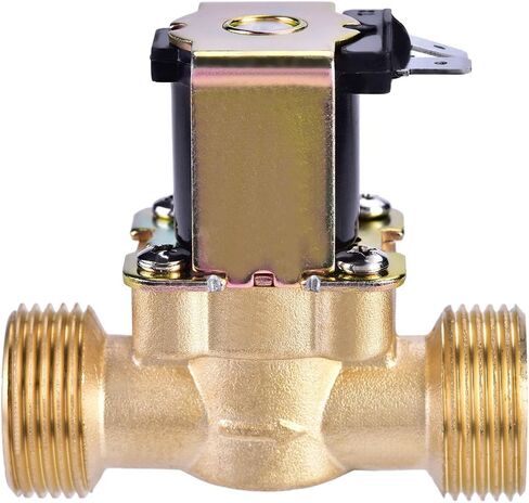 3/4 "DC 24V صمام الملف اللولبي الكهربائي النحاس النحاس المغلقة عادة () صمام الملف اللولبي للتحكم في الماء in Saudi Arabia