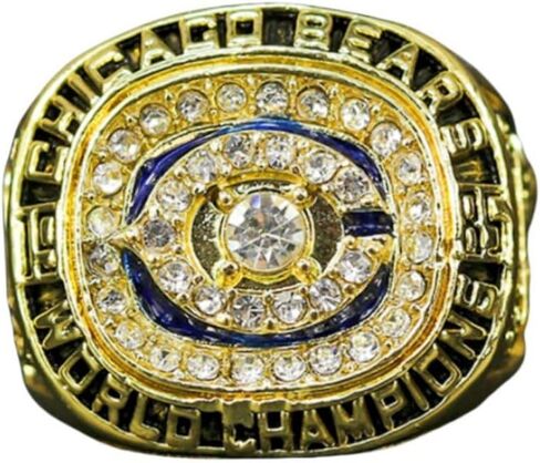 CLASSIC SERIES 1985 CHAMPIONSHIP RING Bear # Rarity Luxury Commemorative Sports Fan Detail Gift - Glory Collect Various Festivals Occasions with Sandalwood Box in Saudi Arabia