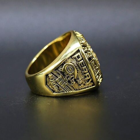 CLASSIC SERIES 1985 CHAMPIONSHIP RING Bear # Rarity Luxury Commemorative Sports Fan Detail Gift - Glory Collect Various Festivals Occasions with Sandalwood Box in Saudi Arabia