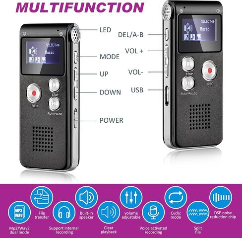 تشمل مجموعة معدات صيد الأشباح 8 PCS 1 PCF Meter Digital 1 PCS مسجل صوتي 2 PCS قضيب النحاس النحاسي و 4 LED Motion Cat Ball Equipment Tester for Home Office in Saudi Arabia