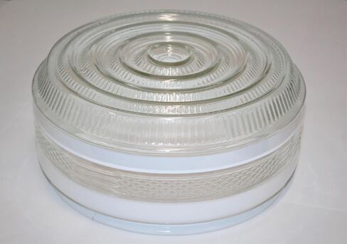 Luminance 8 "White & Clear Drum 8-1/2" FTR G937 (طبل زجاجي فقط) in Saudi Arabia