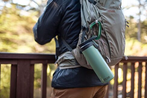 Camelbak Forge Flow Flow المعزول في القدح سفر سفر من الفولاذ المقاوم للصدأ الغسق الأزرق ، 20 أوقية in Saudi Arabia