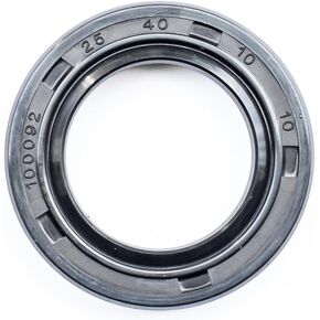 EAI Oil Seal 25mm X 40mm X 10mm TC Double Lip w/Spring. Metal Case w/Nitrile Rubber Coating in Kuwait
