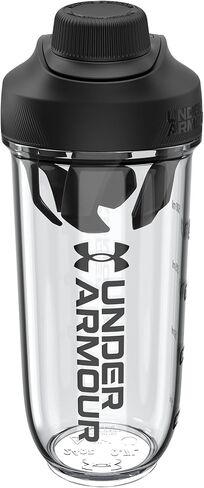 Under Armor UA 24oz Clarity Shaker Bottle Clear/Black Osfa in Saudi Arabia