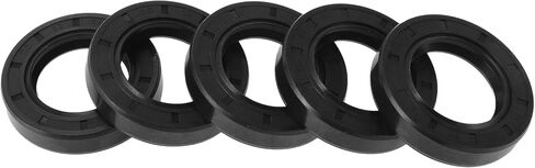5 Pcs Rotary Shaft Seal High Pressure Oil Seal 32x52x10mm Black Nitrile 70 Durometer Rubber in Saudi Arabia