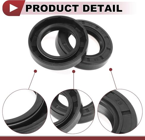 5 PCS عمود دوار ختم الزيت عالي الضغط ختم 32x52x10mm النتريل الأسود 70 المطاط in Kuwait