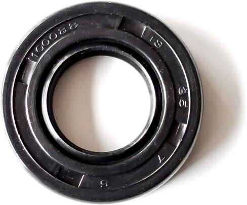 EAI OIL SEAL 18MM × 35MM × 7MM TC شفة مزدوجة ث/الربيع. حالة معدنية مع طلاء المطاط النتريل in Saudi Arabia