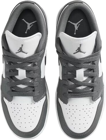 Air Jordan 1 أحذية الأطفال المنخفضة (Iron Gray/Summit White) in Saudi Arabia