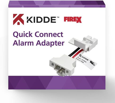 قابس محول CONTRACH Quick ’s 20-9003 للدخام الصلب وكاشفات CO-متوافقة مع إنذارات Kidde-محول كاشف الدخان لتركيبات التحديثية السهلة ، حزمة 2 in Saudi Arabia