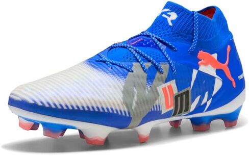 PUMA MENS FUTUST 8 Ultimate Forever Ground Soccer Cokes - Blue ، White in Saudi Arabia