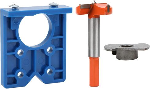 Fydun Hinge Hole Opener Accuracy Locator Drill Drilling Jig for Cabinet Door Woodworking 35mm in Saudi Arabia