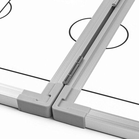 Soccer Innovations Hinged Magnetic Tactic Coaching Board, Extremely Portable Dry Erase White Board for Soccer Coaches of All Levels to Perform Tactical Analysis. in Saudi Arabia