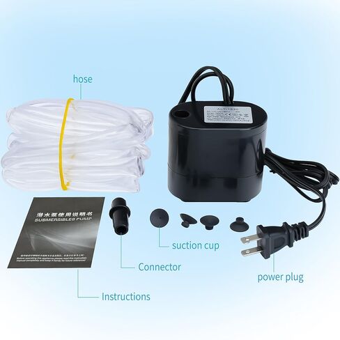 مضخة غاطسة مصغرة ميني مع مستشعر مستوى الماء ، 18 واط صغير مكثف متعدد الوظائف مضخة ملائمة لمكيف الهواء المحمول AC Dehumidifier صانع الجليد التجاري in Kuwait