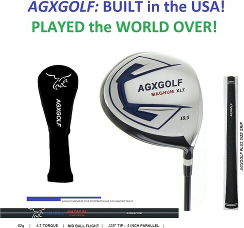 Magnum Edition 460cc Driver Forged 7075 Head with Graphite Shaft Built in USA! Men's Left or Right Hand in Kuwait