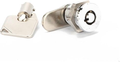 JK309 2 Position 1/2 Key Pulls 12mm Hole Size Brass Cam Lock 1Pcs in Saudi Arabia