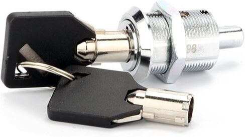 JK523 23MM L Tubular Key Spring Quick Release Pull Pin Locks Cam Lock Sandwich Panel 1Pcs in Saudi Arabia
