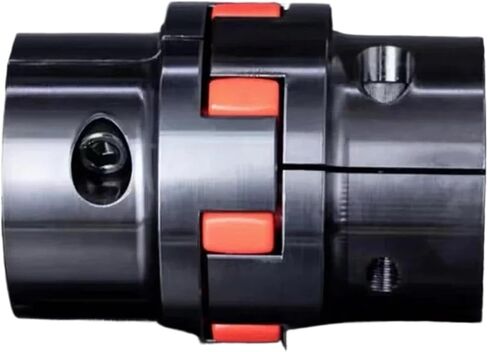 XL2 D54L78 Clamp Type 12/14/15/16/20/22/25/28mm CNC Motor Ballscrew Jaw Spider Plum Steel Shaft Coupler Flexible Coupling 1Pcs(12x25) in Saudi Arabia