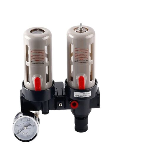 BFC2000 BFC3000 BFC4000 1/4 3/8 1/2 Air Compressor Oil Water Separator Filter Regulator Preparation Unit FRL Combination(Brown,3000) in Saudi Arabia